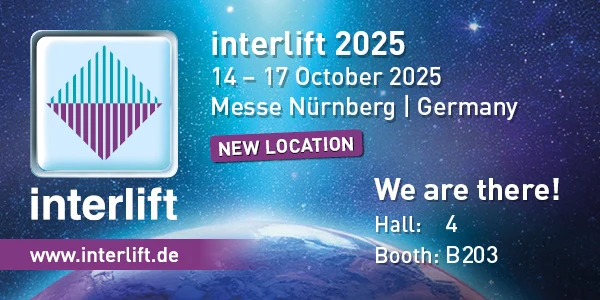 Meet us at Interlift 2025 !